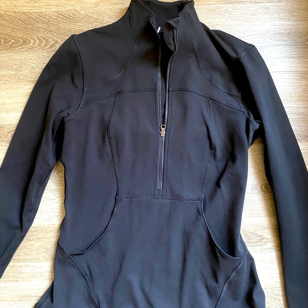 Lululemon black half-zip jacket